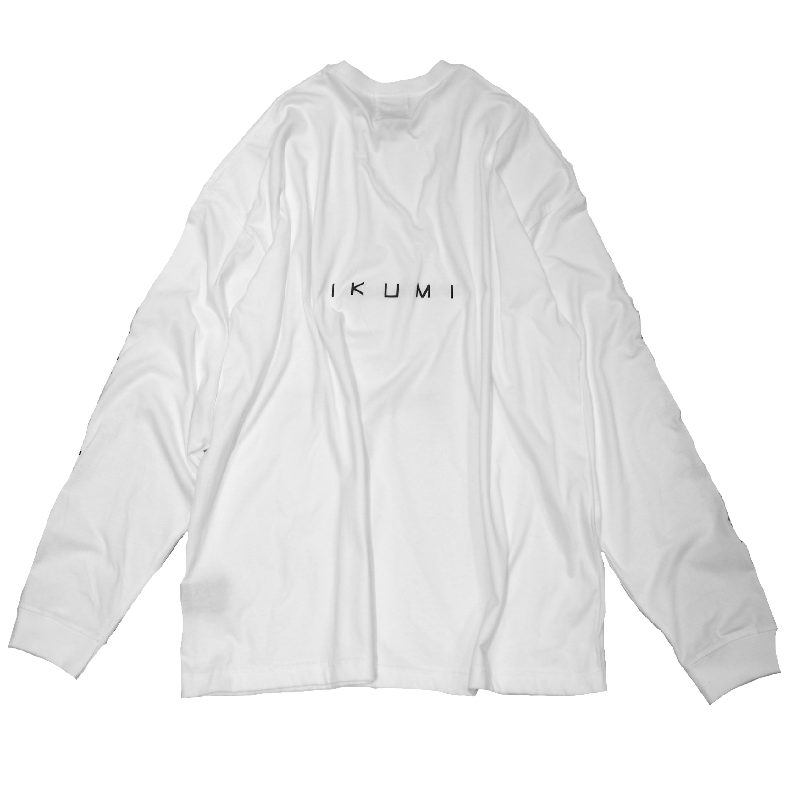 IKUMI×MADARANINGEN Sinple LOGO Long sleeve t-shirt