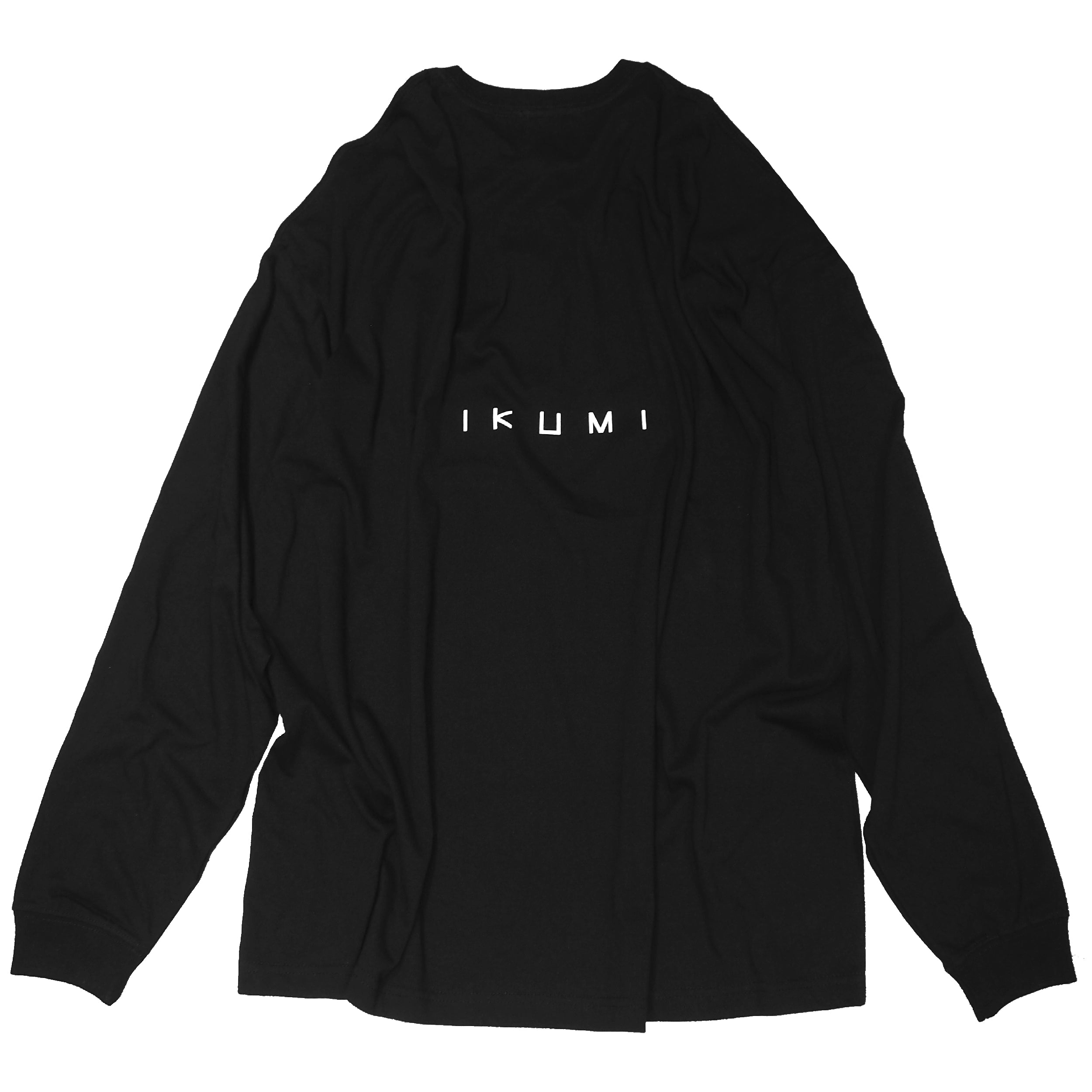 IKUMI×MADARANINGEN Sinple LOGO Long sleeve t-shirt