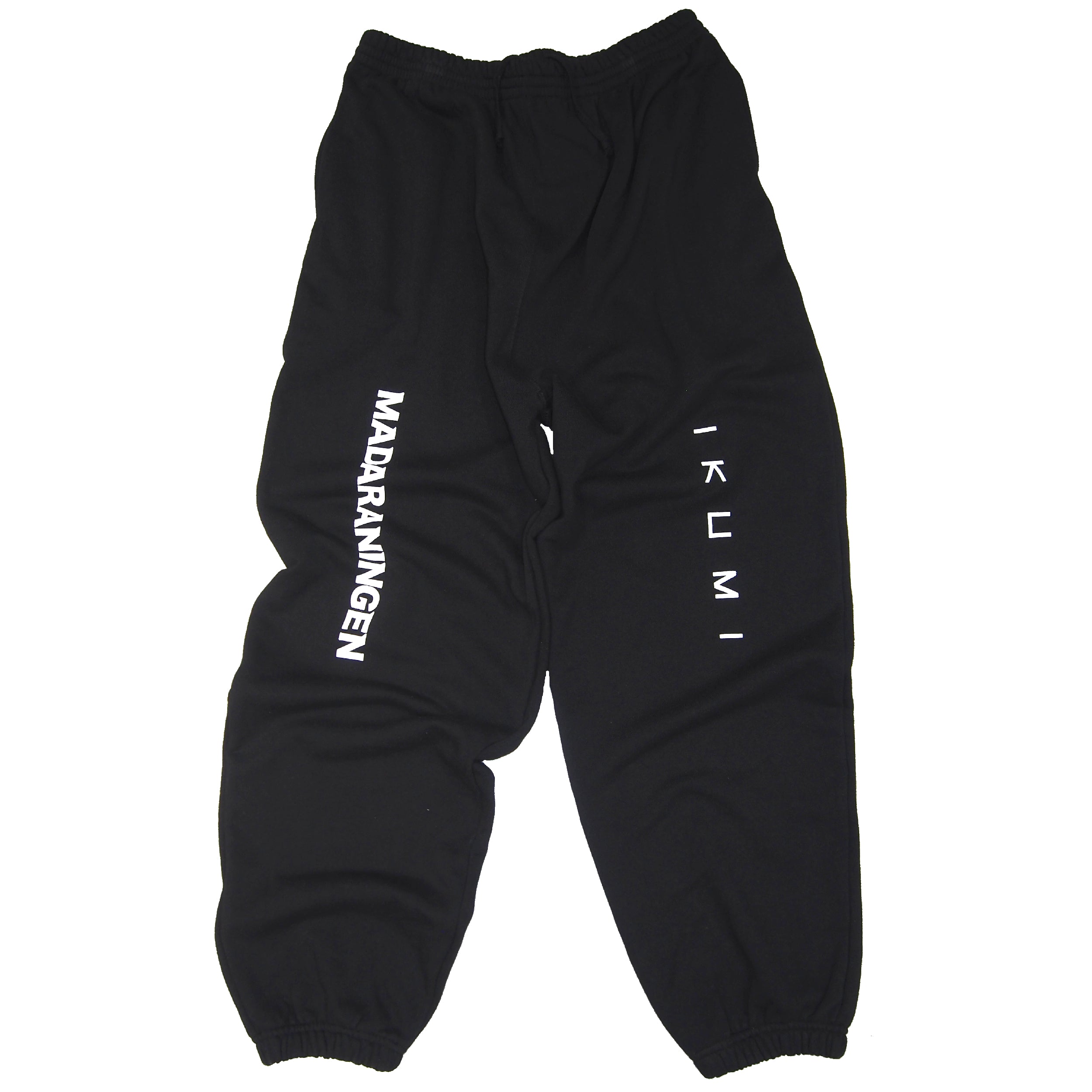 IKUMI×MADARANINGEN Sweat&Pants（Black） IKUMI×MADARANINGEN Simple LOGO Sweat pants