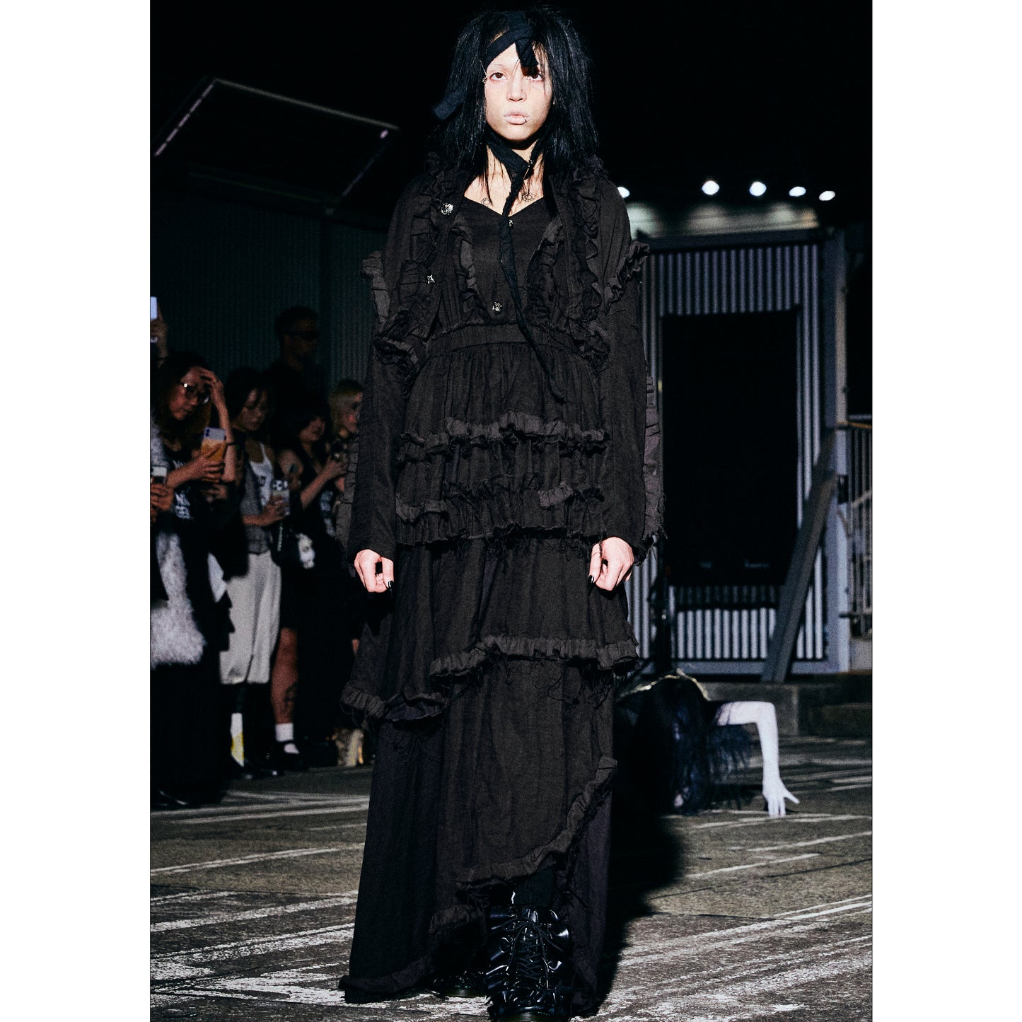 [Pre-order] GAUZE FRILL JACKET
