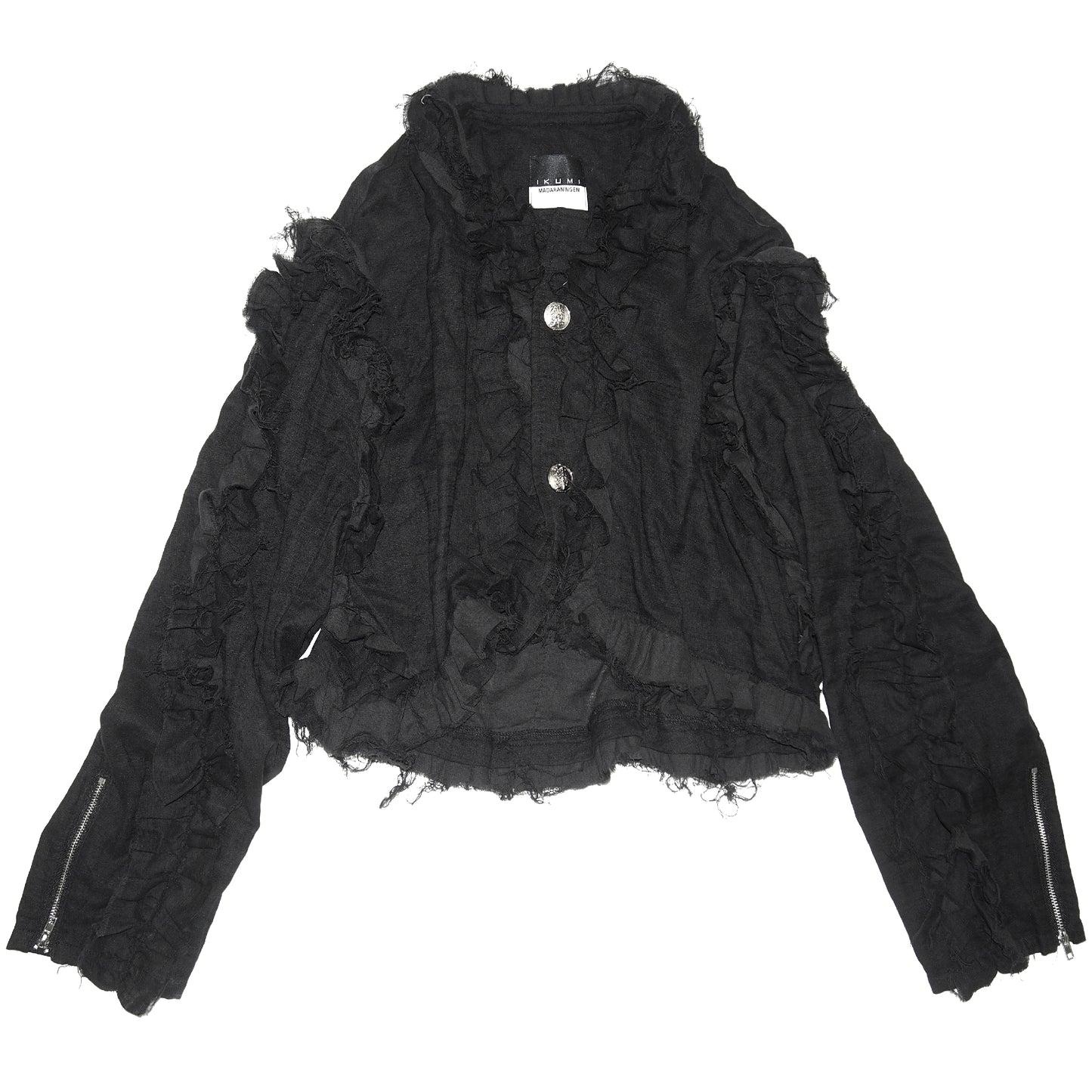 [Pre-order] GAUZE FRILL JACKET
