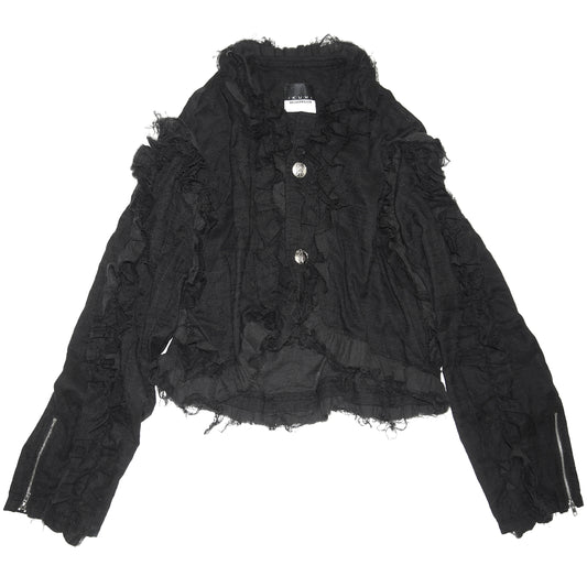 [Pre-order] GAUZE FRILL JACKET