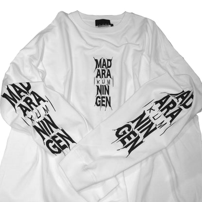 IKUMI×MADARANINGEN BIZZARE LOGO LONG SLEEVE T-SHIRT