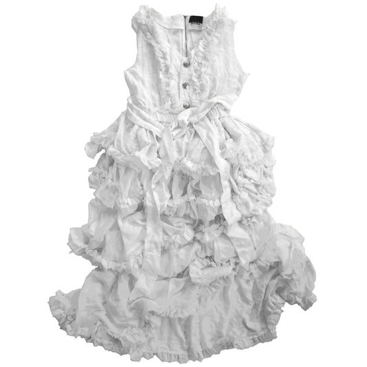 【受注】GAUZE FRILL DRESS