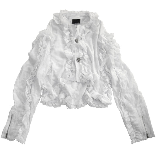 [Pre-Order] GAUZE FRILL JACKET