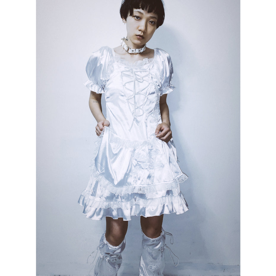 TRIBAL FRILL DRESS