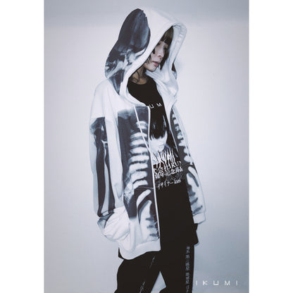 ［十周年企画第一弾商品］XRAY ZIP HOODIE