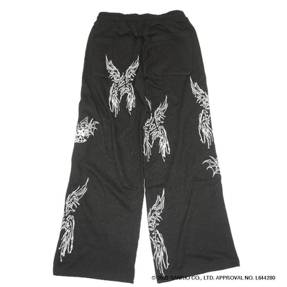 KUROMI×IKUMI SWEAT PANTS