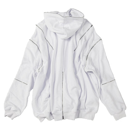 BIG ZIPS HOODIE
