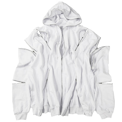 BIG ZIPS HOODIE