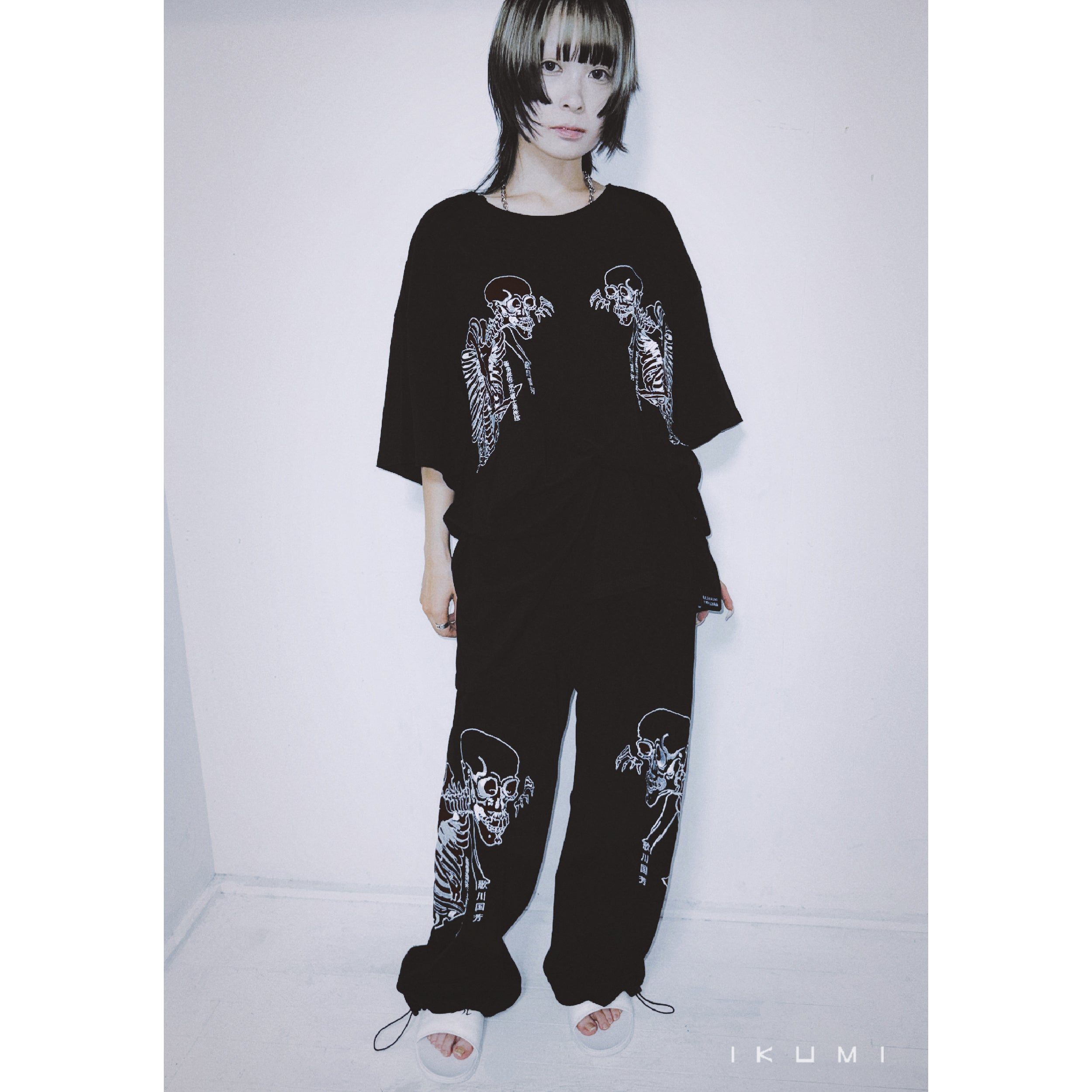 【※テディベア ※】計9点　シャチ柄　黒 インディペンデンス スケルトン 40MM ブラックDLC - N3008.07B01.G01