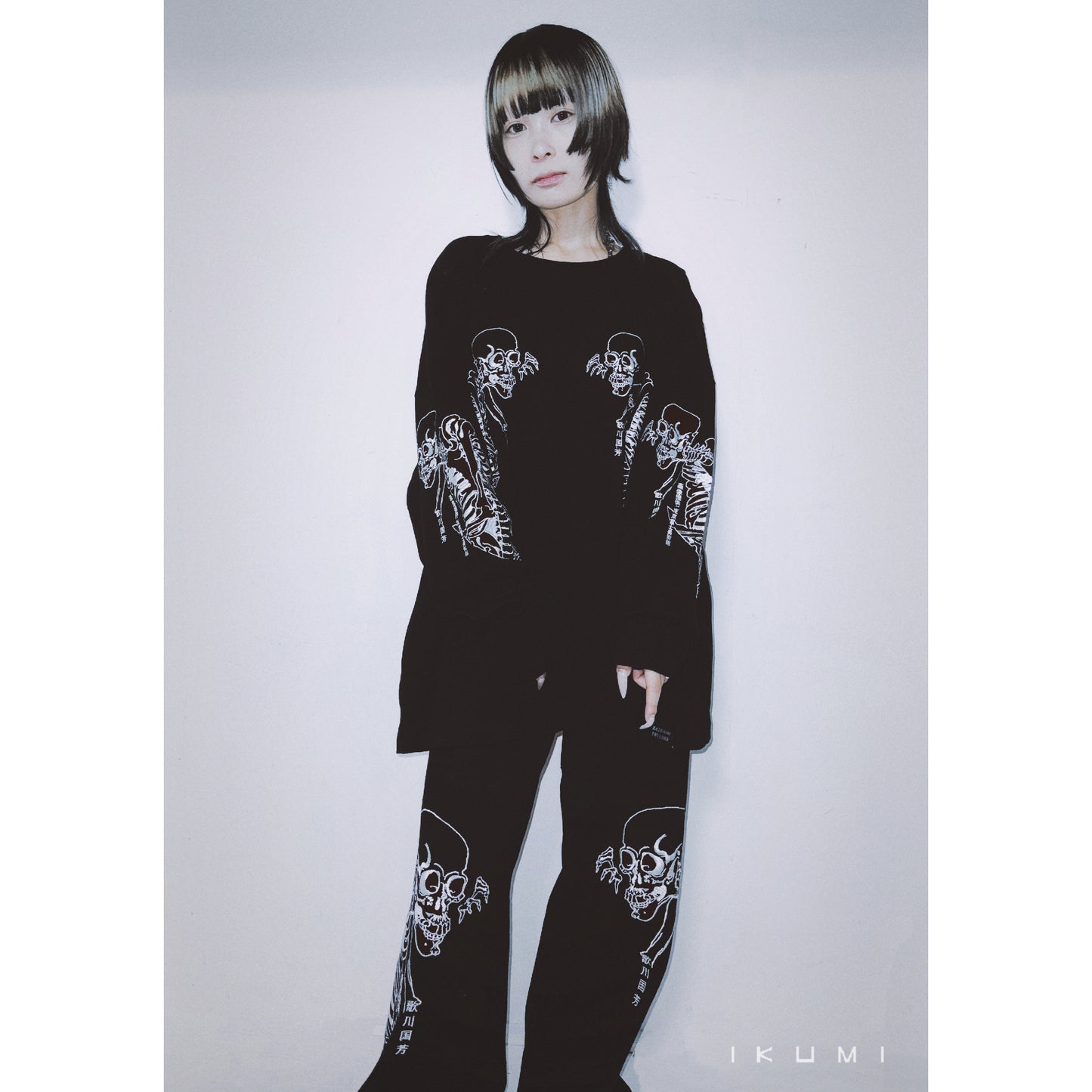 ［十周年企画第一弾商品］ガシャ髑髏 LONG T