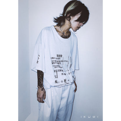IKUMI × 残響シ念展 „ZANKYO SHINEN“ Exhibition T-SHIRT PROJECT