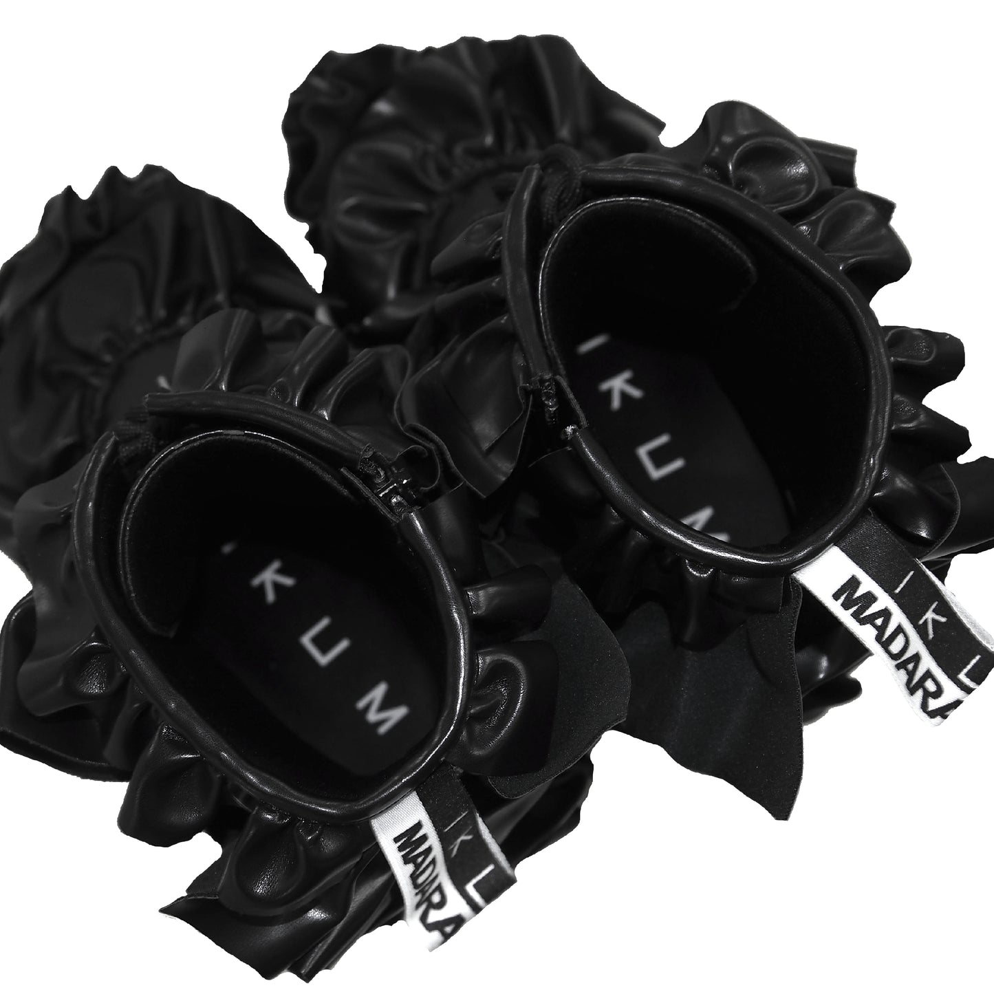 IKUMI×MADARANINGEN FRILL BOOTS