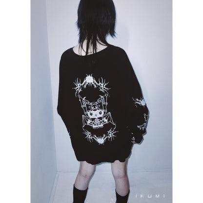 KUROMI×IKUMI TRIBAL LONG T