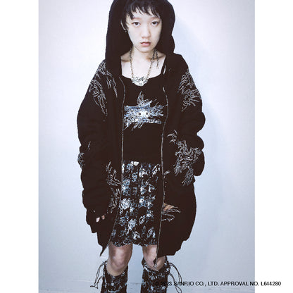 KUROMI×IKUMI MINI SKIRT