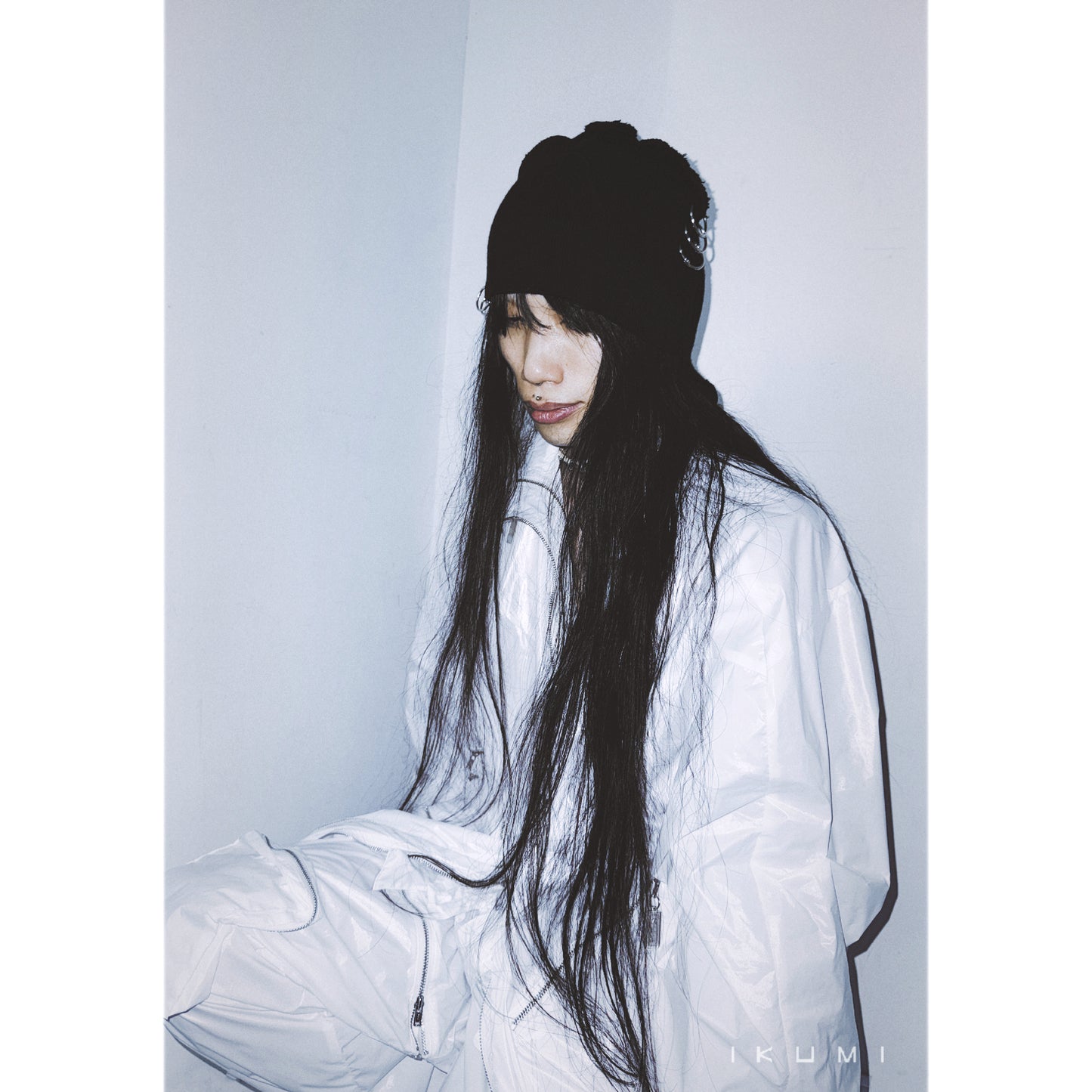 PIERCED KNIT CAP