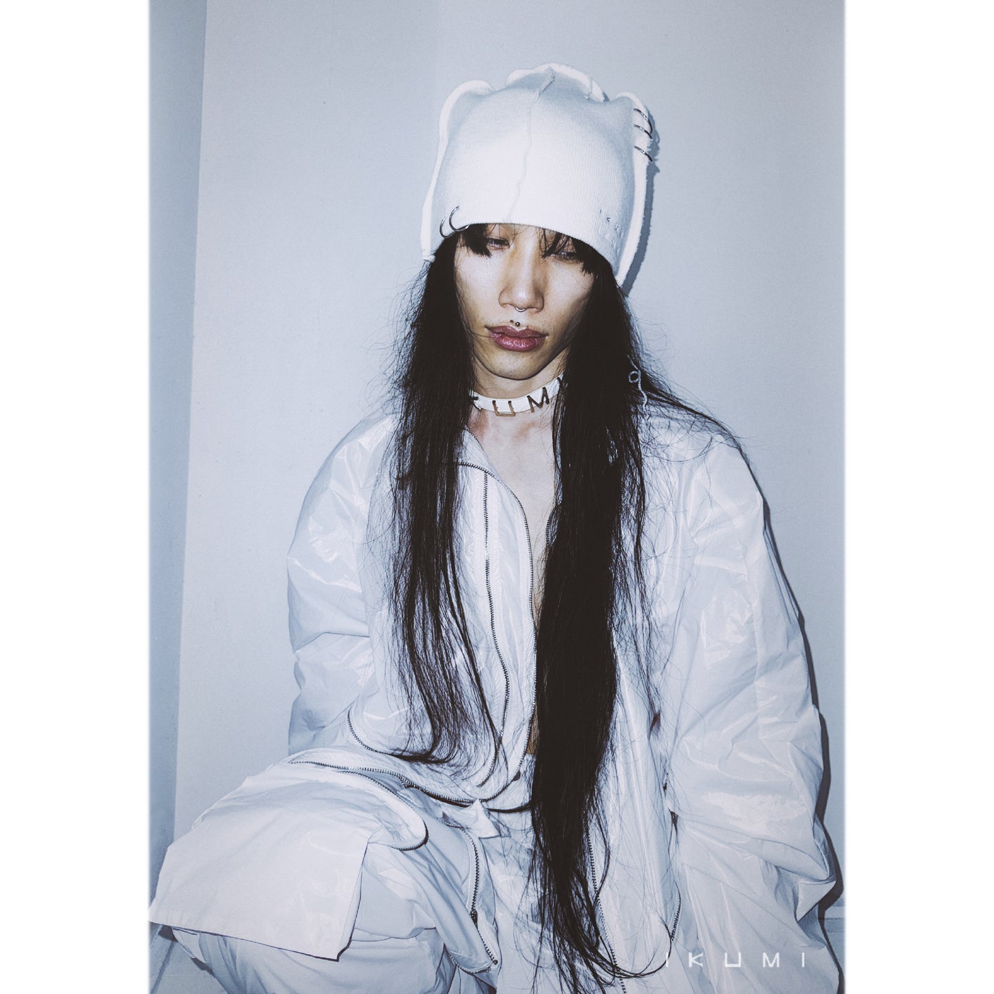 PIERCED KNIT CAP