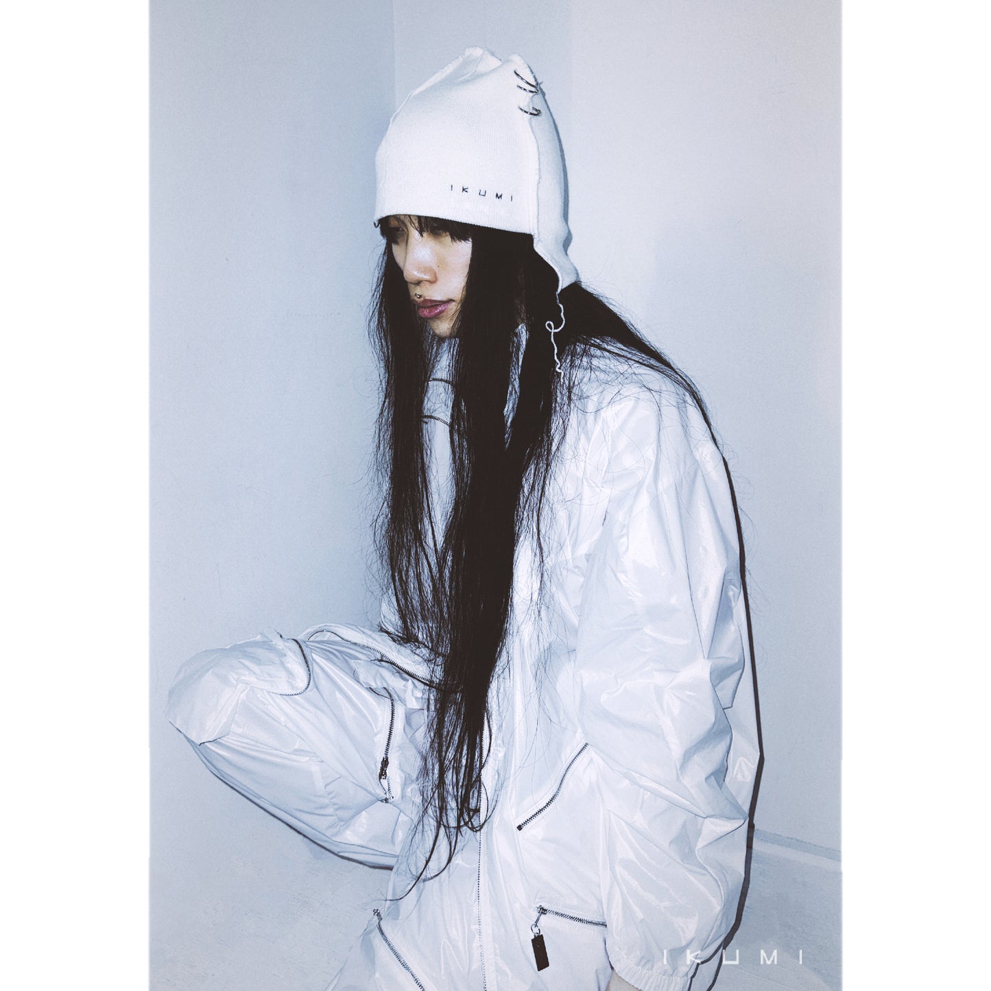 PIERCED KNIT CAP