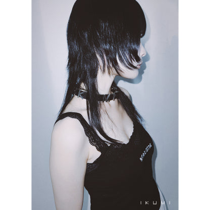 IKUMI LEATHER CHOKER