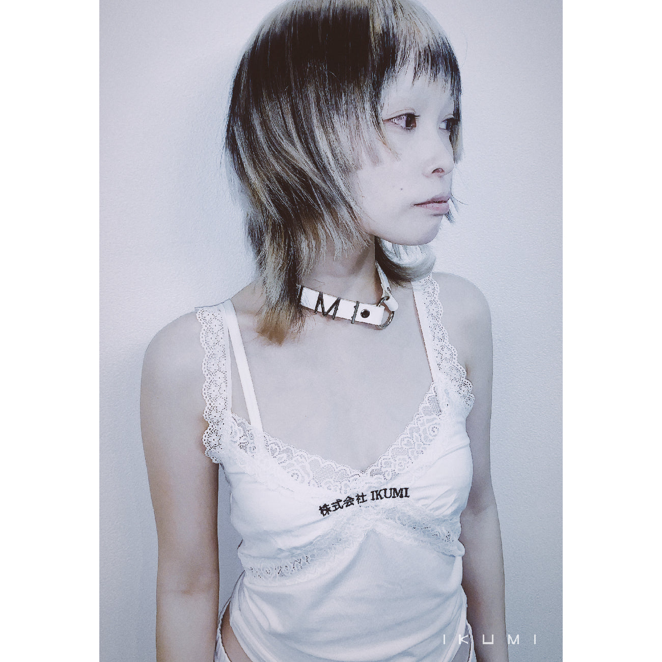 IKUMI LEATHER CHOKER