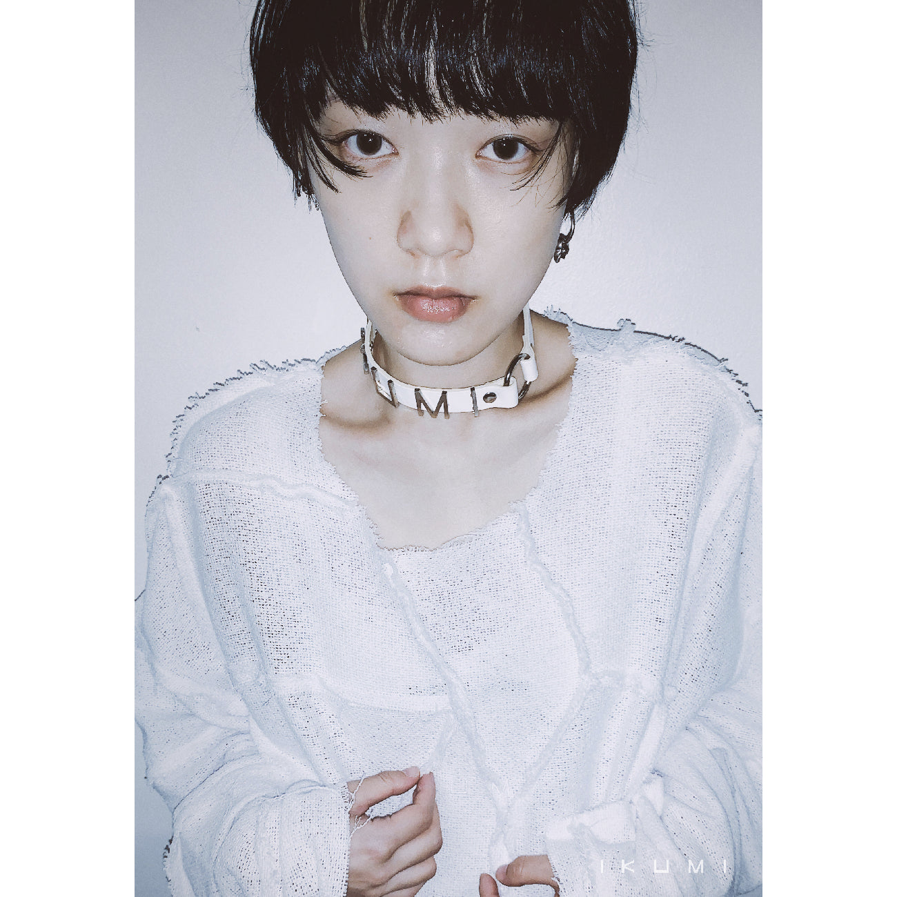 IKUMI LEATHER CHOKER