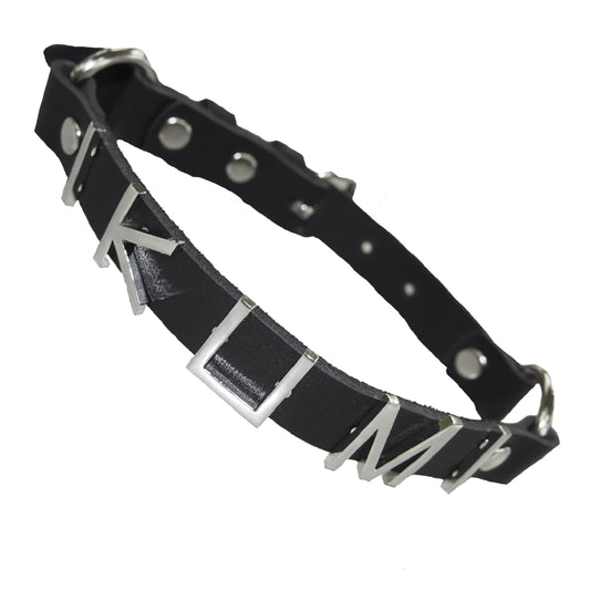 IKUMI LEATHER CHOKER