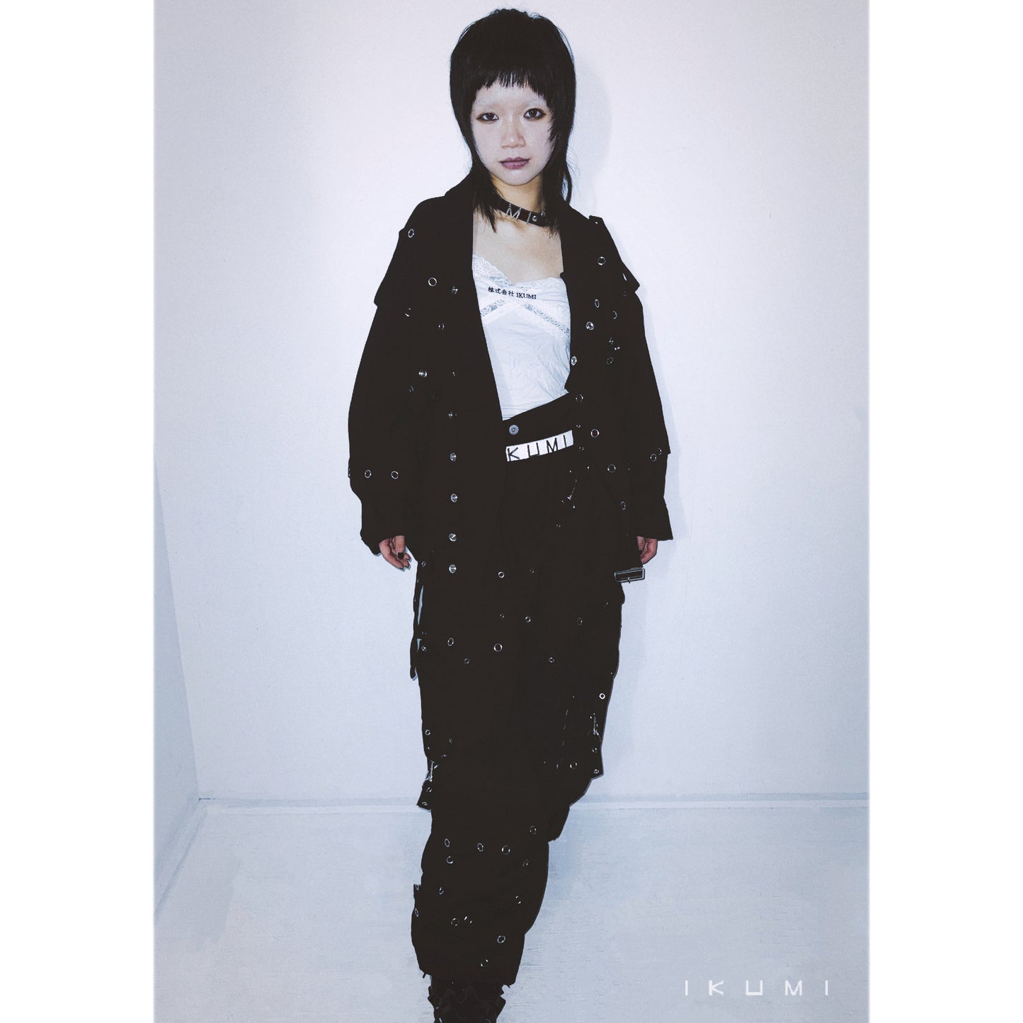 【SALE】DENIM-BIKER MIT SNAPBOTTON