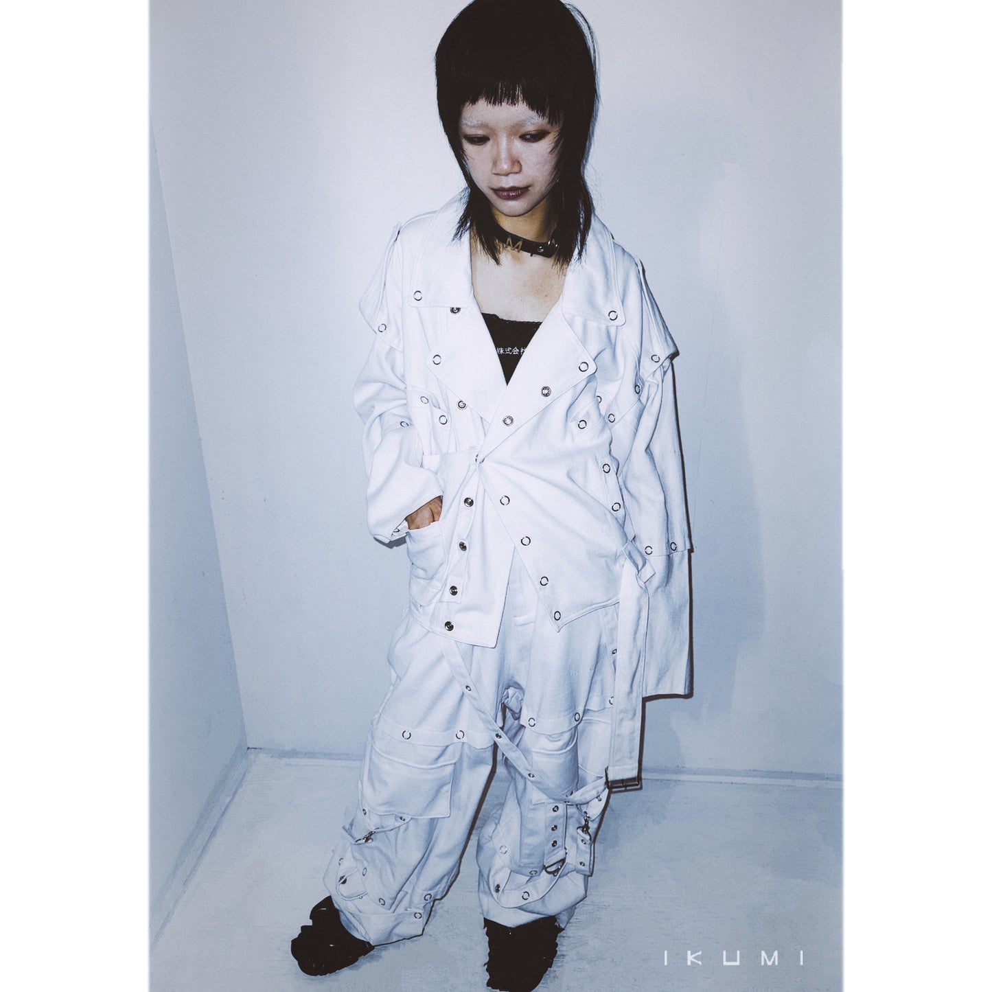 【SALE】SNAP BUTTON DENIM PANTS