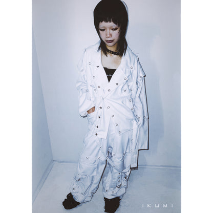 【SALE】SNAP BUTTON DENIM PANTS