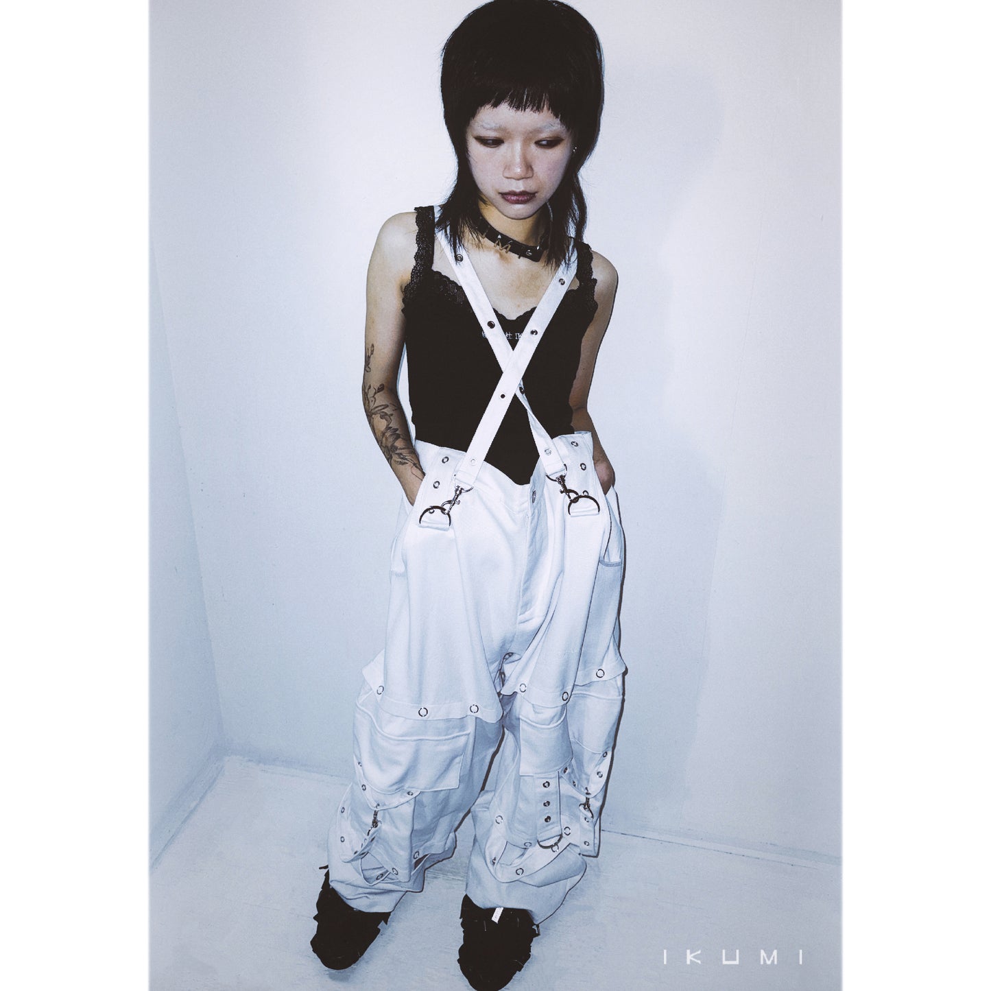 【SALE】SNAP BUTTON DENIM PANTS