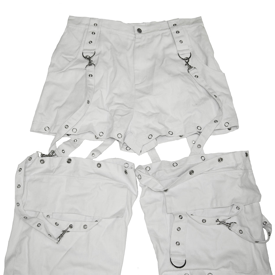 SNAPBOTTON DENIM PANTS