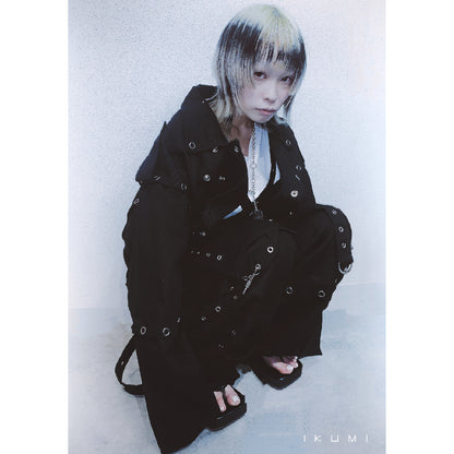 SNAPBOTTON DENIM PANTS