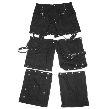 SNAPBOTTON DENIM PANTS