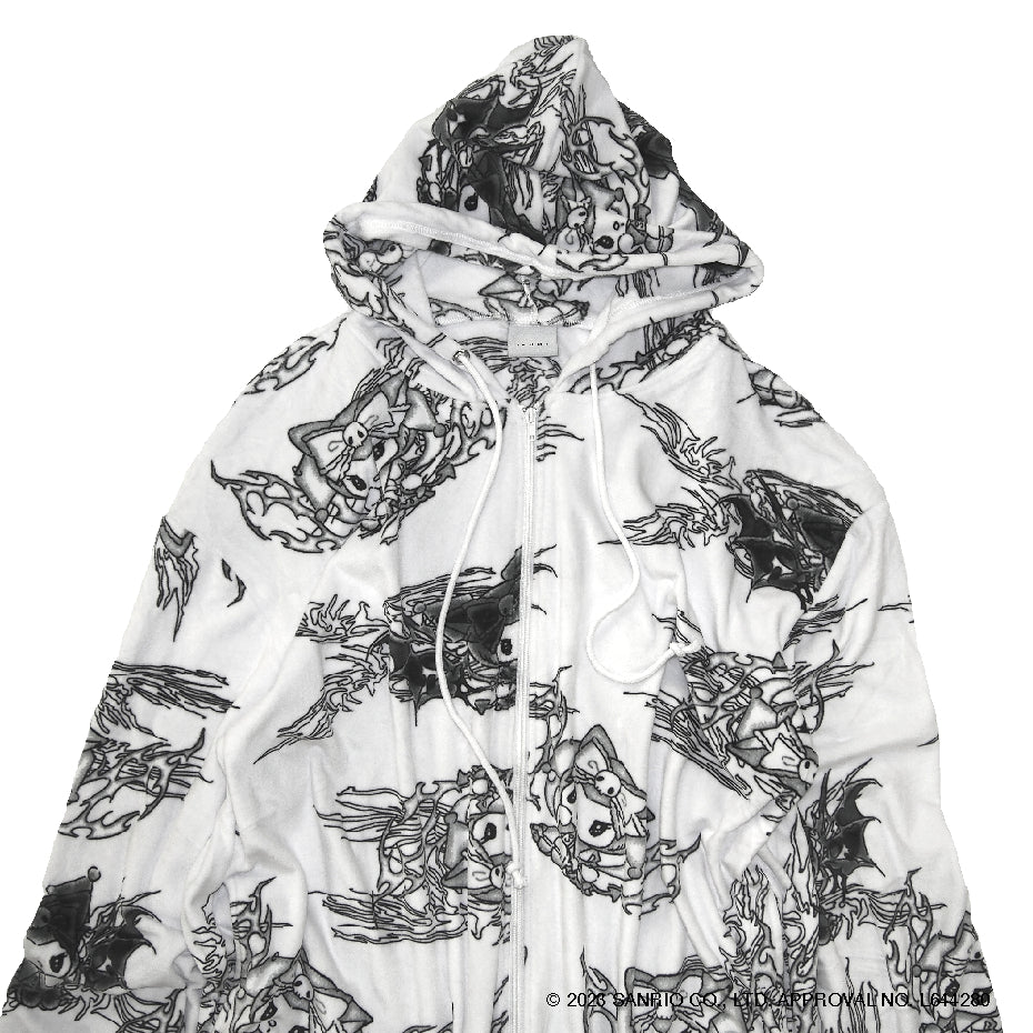 KUROMI×IKUMI FREECE HOODIE