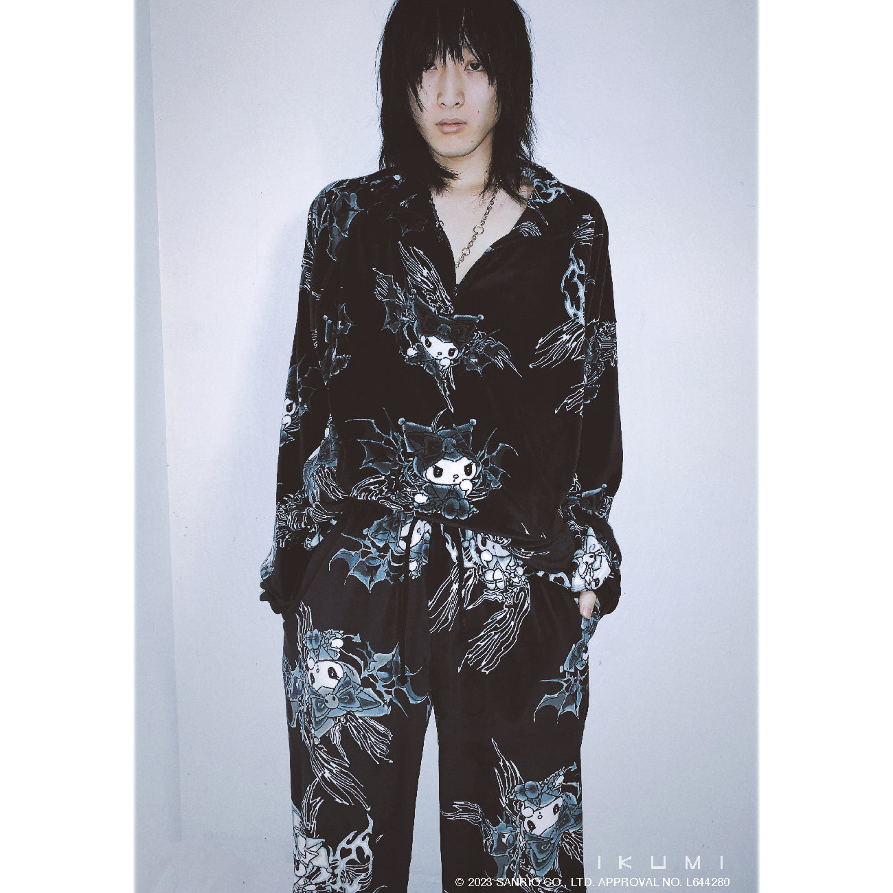 KUROMI×IKUMI FREECE WIDE PANTS
