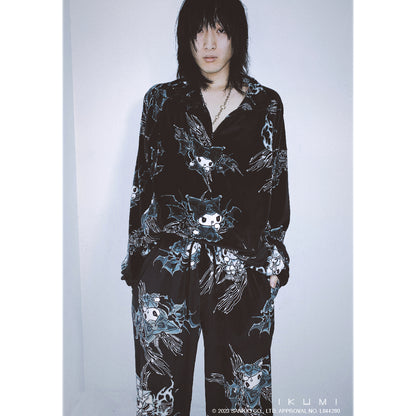 KUROMI×IKUMI FREECE WIDE PANTS