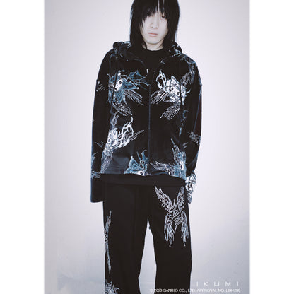 KUROMI×IKUMI SWEAT PANTS