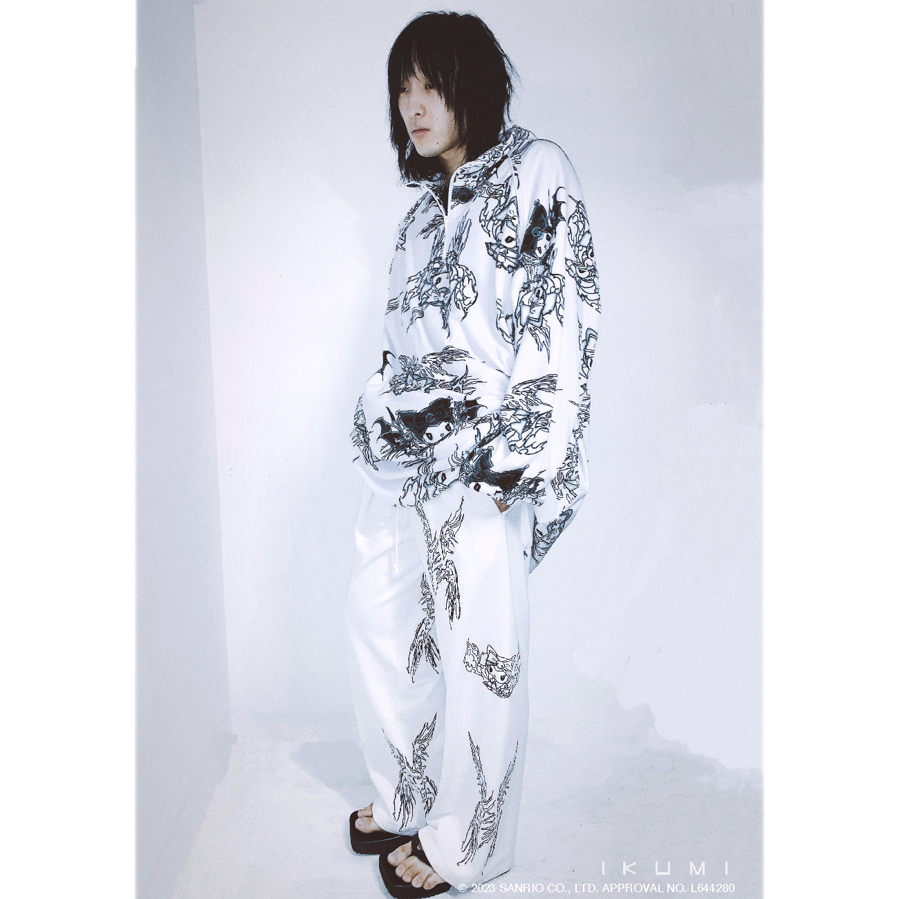 KUROMI×IKUMI SWEAT PANTS