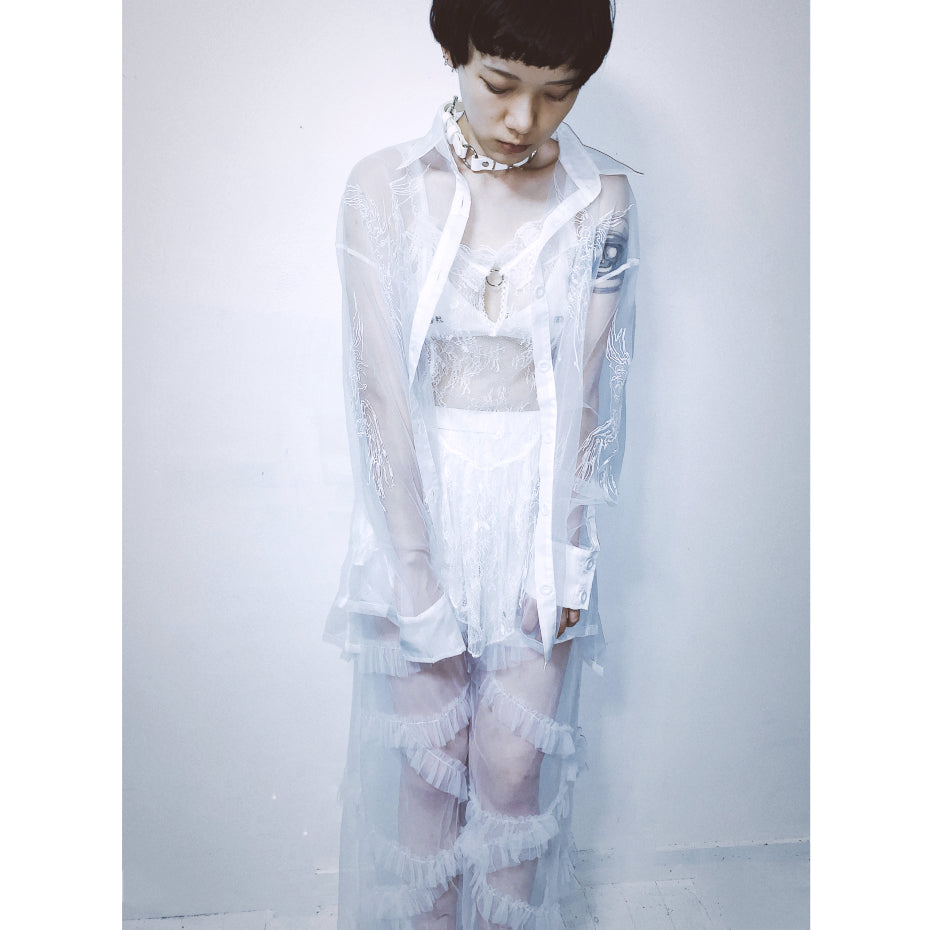 FRILL LONG PANTS