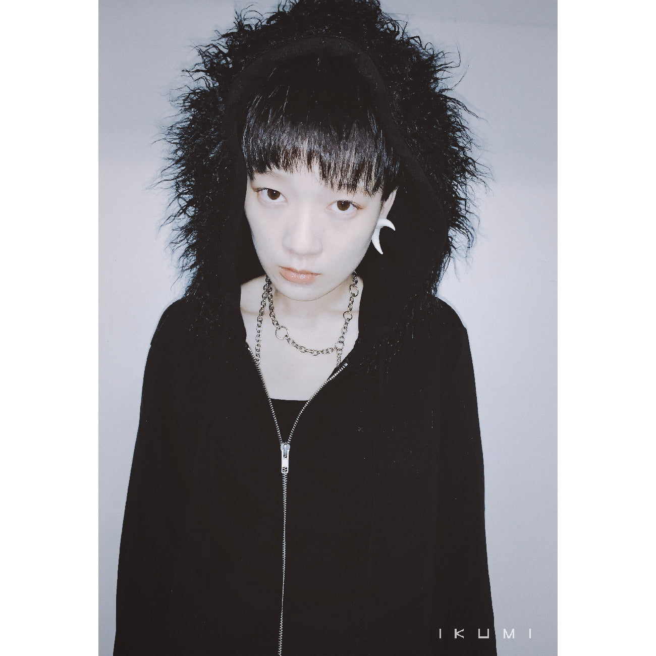 FUR ZIP HOODIE