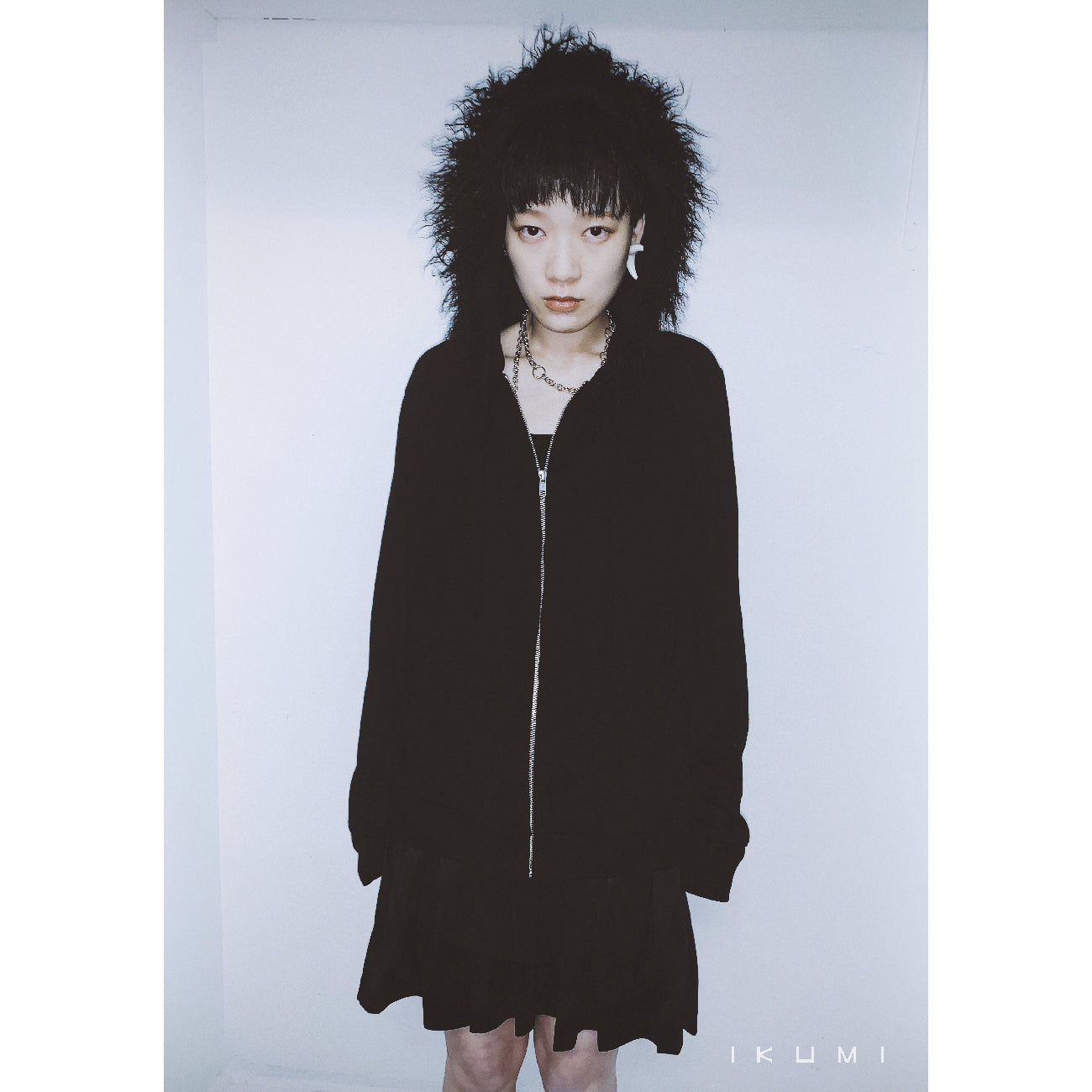 FUR ZIP HOODIE