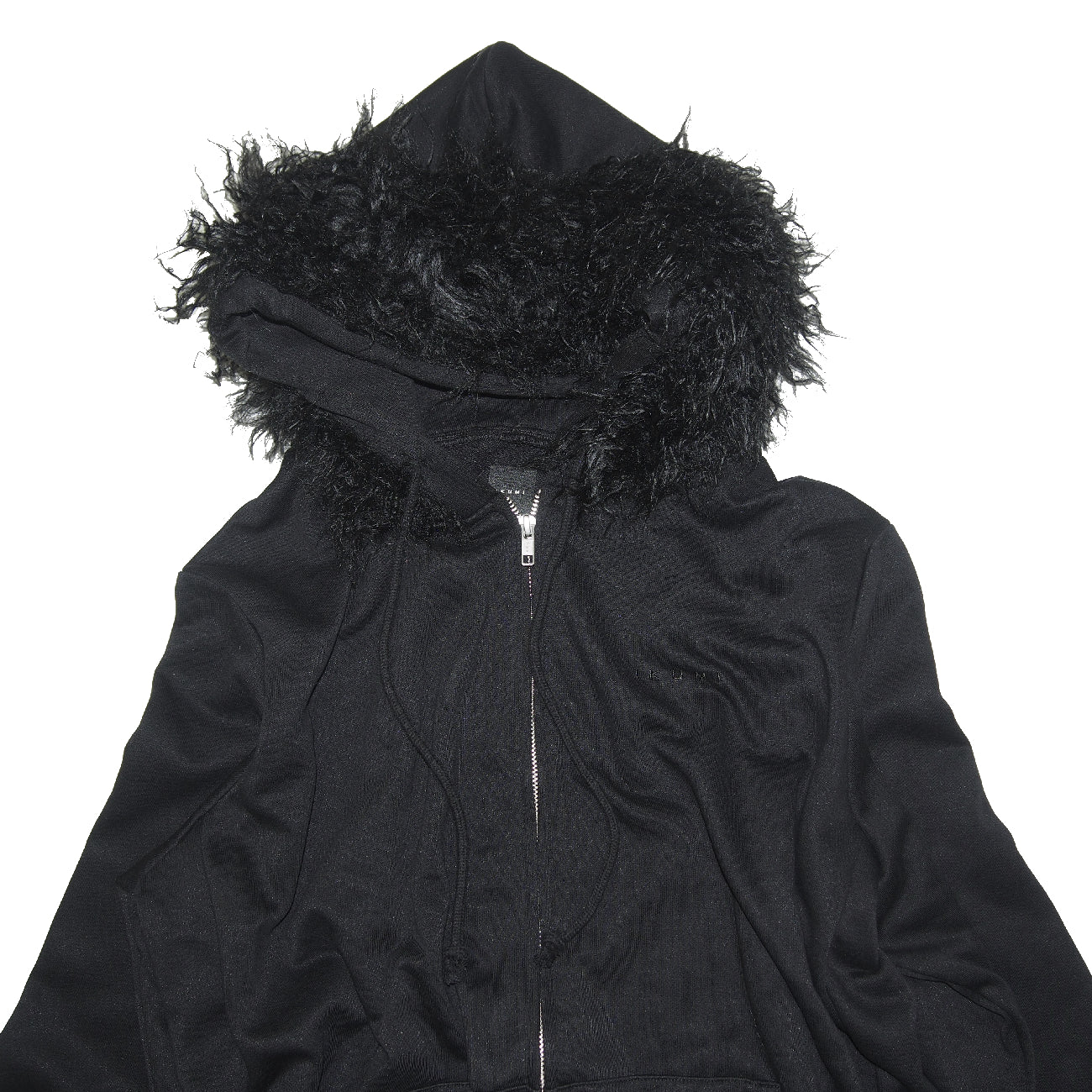 FUR ZIP HOODIE
