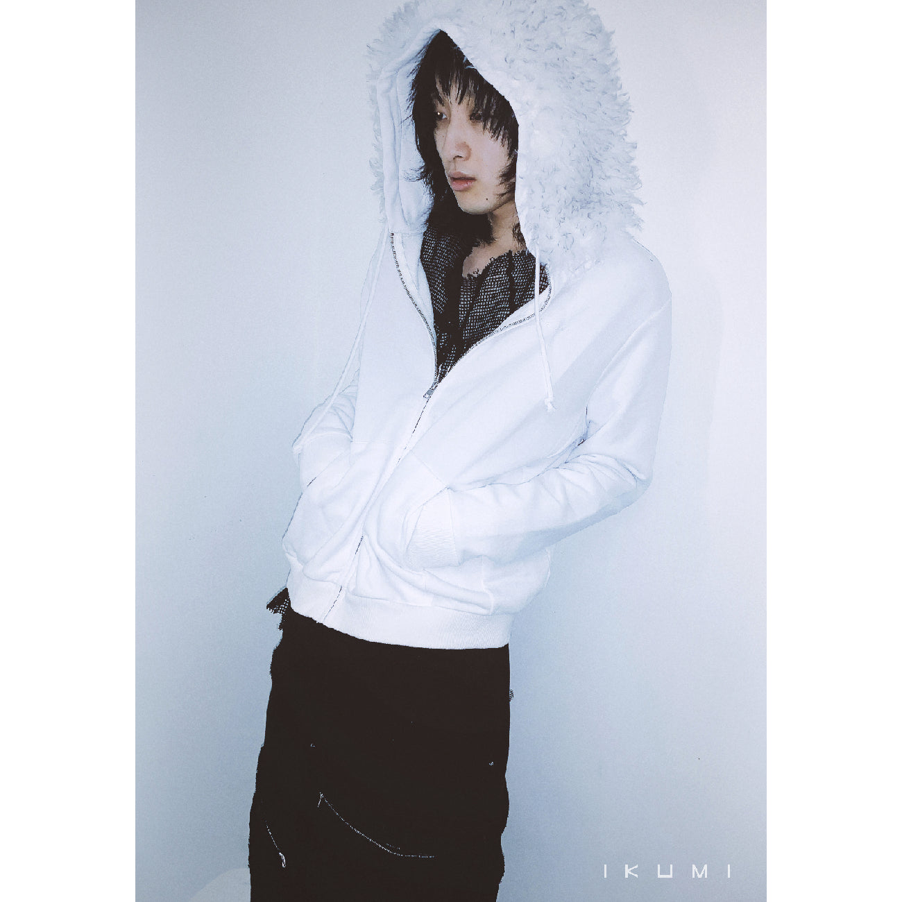 FUR ZIP HOODIE