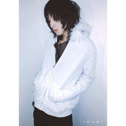 FUR ZIP HOODIE