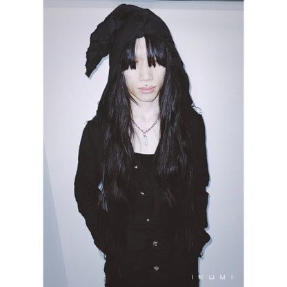 IKUMI×MADARANINGEN Gauze long top