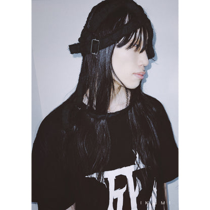 IKUMI×MADARANINGEN Gauze head gear