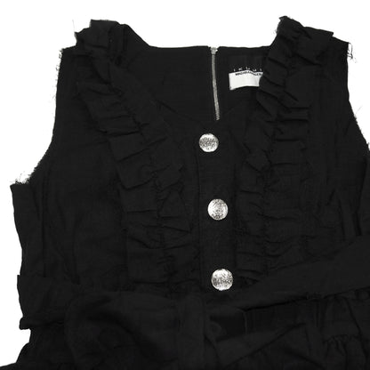 IKUMI×MADARANINGEN GAUZE FRILL DRESS