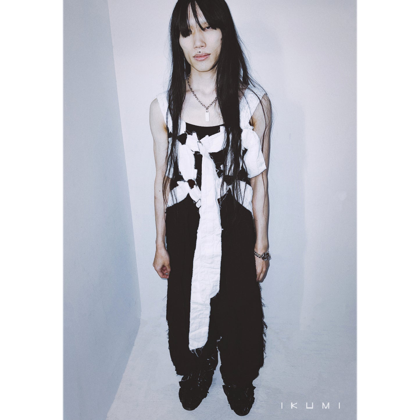 IKUMI×MADARANINGEN Gauze  harness