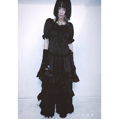 TRIBAL FRILL DRESS